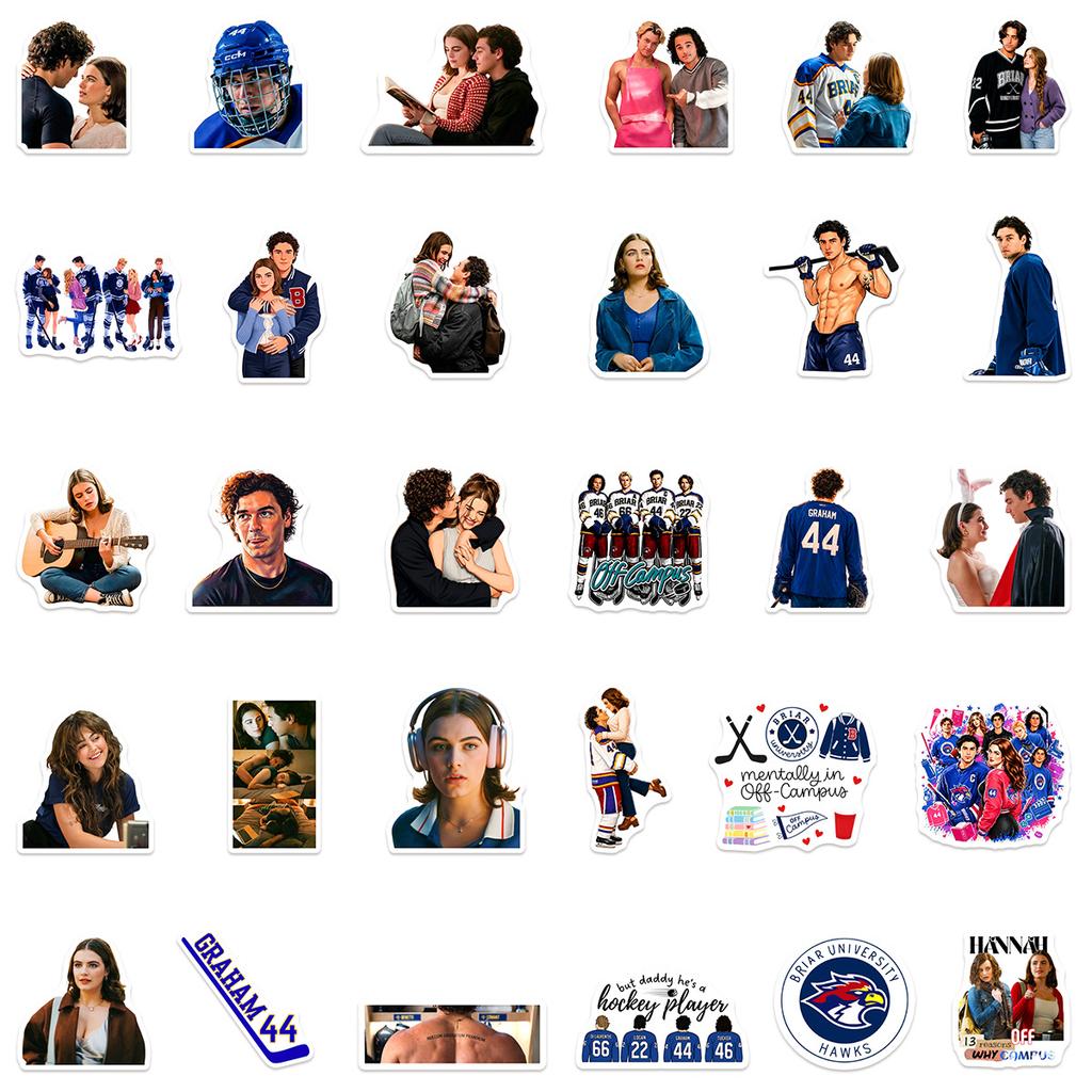 55 Off Campus Stickers Decorative Luggage Computer Mobile Phone Water Cup Stationery Hand Account
