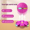 Self-Entertainment Elastic Dog Toy: Magic Flying Saucer, Deformable Foot-Stomping Ball, Educational Outdoor Sports Toy.