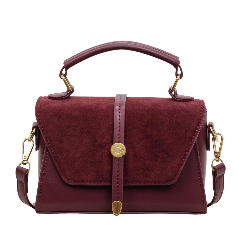 Questa Borsa a Tracolla Monospalla da Donna Presenta un Design Unico e Semplice. È una piccola borsa a mano quadrata da pendolarismo