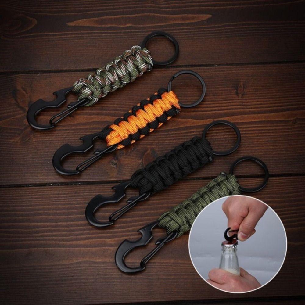 Rope Keychain Umbrella Rope Keychain Bottle Opener Key Chain Climb Keychain Bottle Opener Keyring