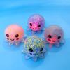 Glowing Light Squid Vent Ball Squeeze Toys Bubble Octopus Ball Stress Relief Toy