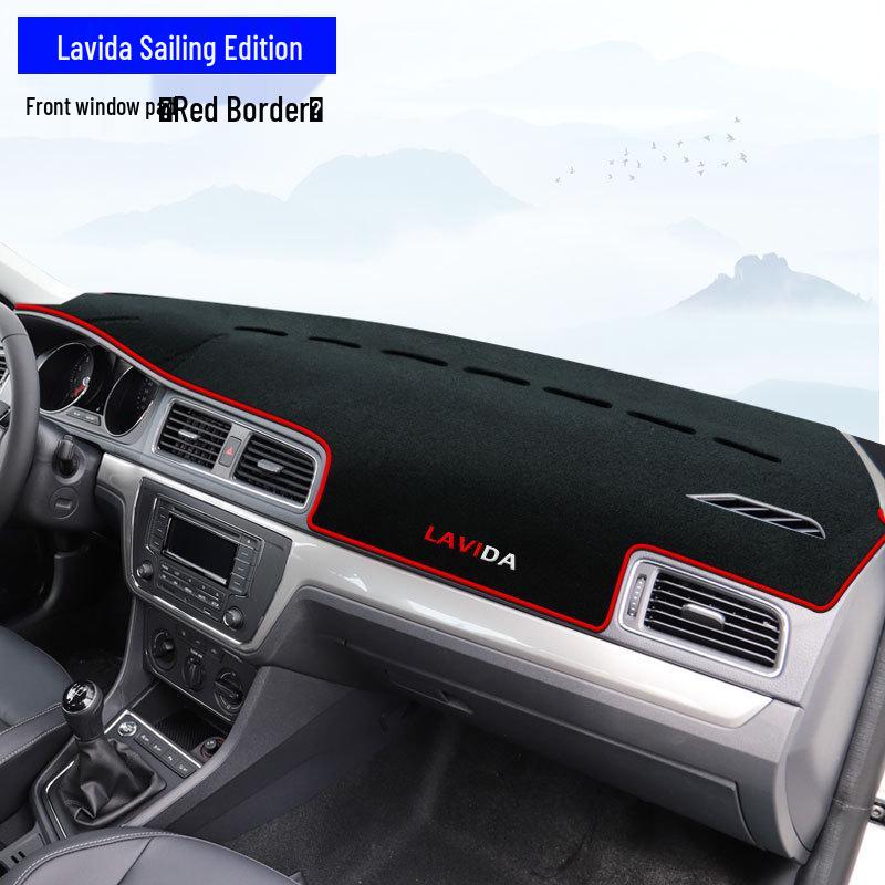 Volkswagen Lavida Dashboard Sunshade: Light-Blocking Console Pad for Interior Protection, Sharp Edition 24 Voyage.