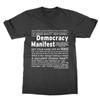 This Is Democracy Manifest T-Shirt Lustiges Oberteil Kaktus Mahlzeit Geschenk
