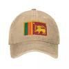 Sri Lanka Official Flag of the Republic of Sri Lanka Baseball Cap Sun Cap fun hats Bobble Hat Women Hats Unisexs