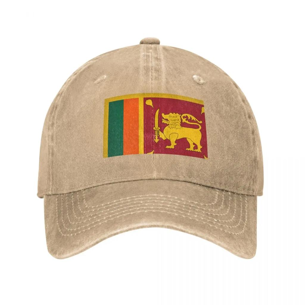 Sri Lanka Official Flag of the Republic of Sri Lanka Baseball Cap Sun Cap fun hats Bobble Hat Women Hats Unisexs