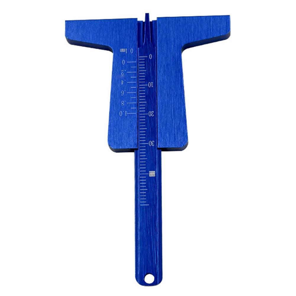 

For Cars For Motorcycles Tire Depth Meter For Tire Maintenance 0-50mm Accurate Measurement Tool Heavy-Duty Probe
