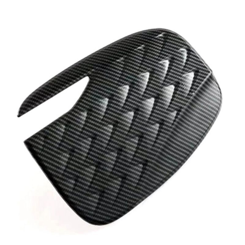 Carbon Fiber Car Charging Port Cover Trim Protector Cover Parts For BYD Atto 3