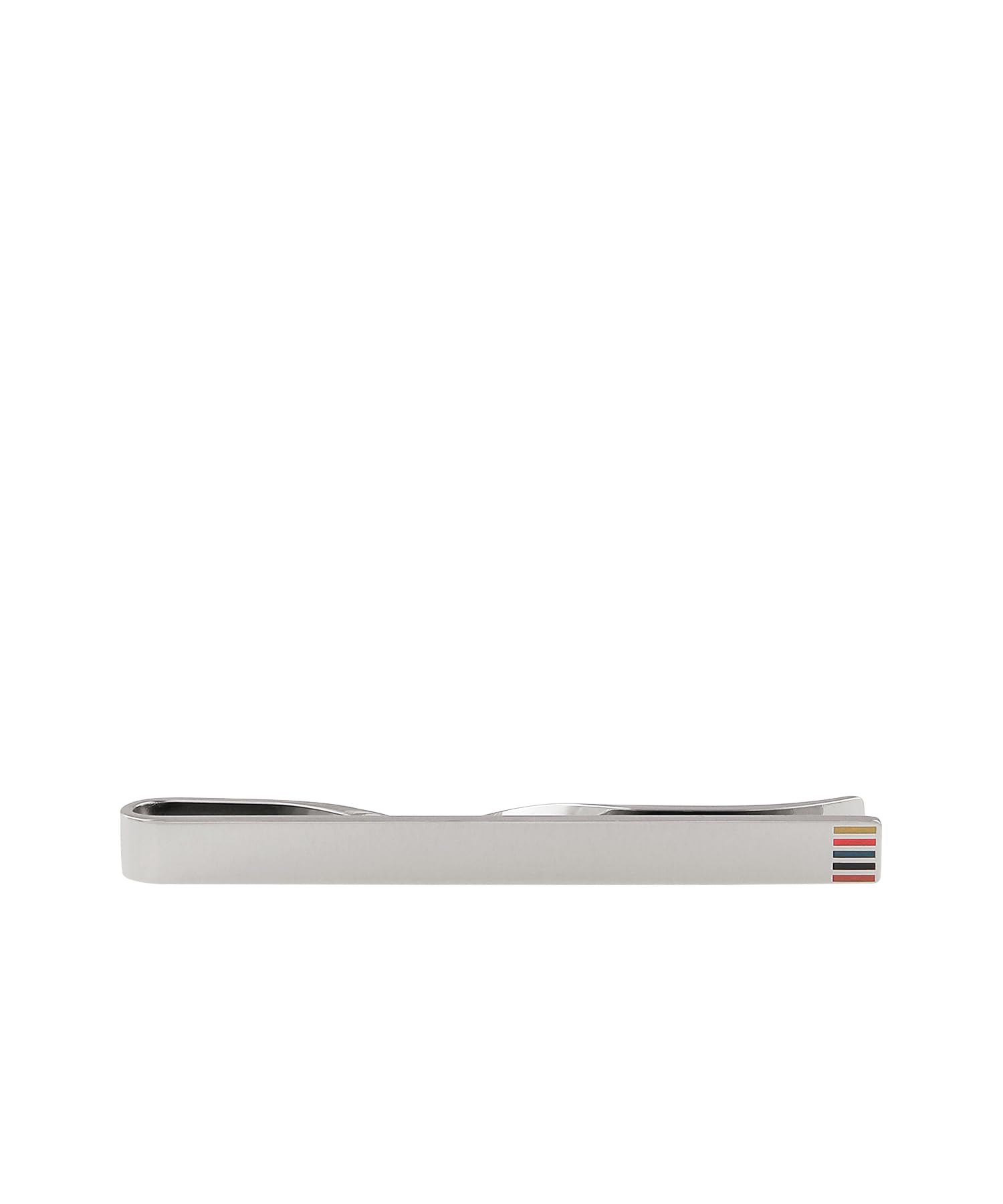 

Reversible tie pin silver F bar/tie