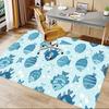 1PC Fish Shell Extra Large Non-Slip Floor Carpet, Office, Family, Bedroom, Studio - Large Area RugJ0334