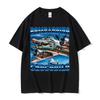 Tralalero Tralala Funny Shark Meme T Shirts Gifts Unisex Women Fashion Trend High Street Tshirt Cotton ONeck Short Sleeve T Shirt