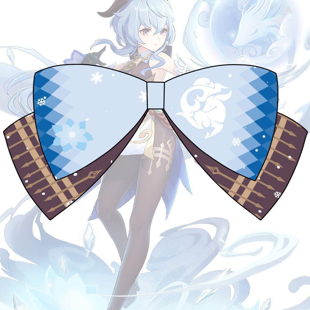 Anime Genshin Impact Hutao Bow Hairpin Hair Accessories For Girls Realistic And Delicate Design