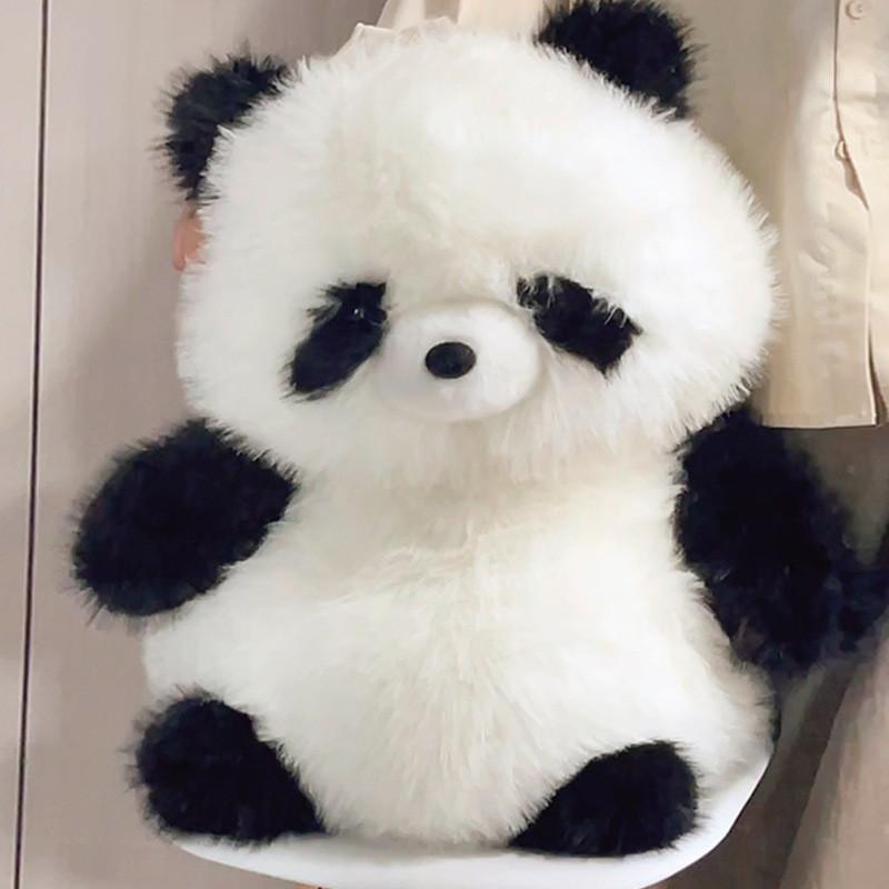 Original Panda Whimsical Plush Animal With Soft Pp Cotton Ideal For Snuggling And Fun