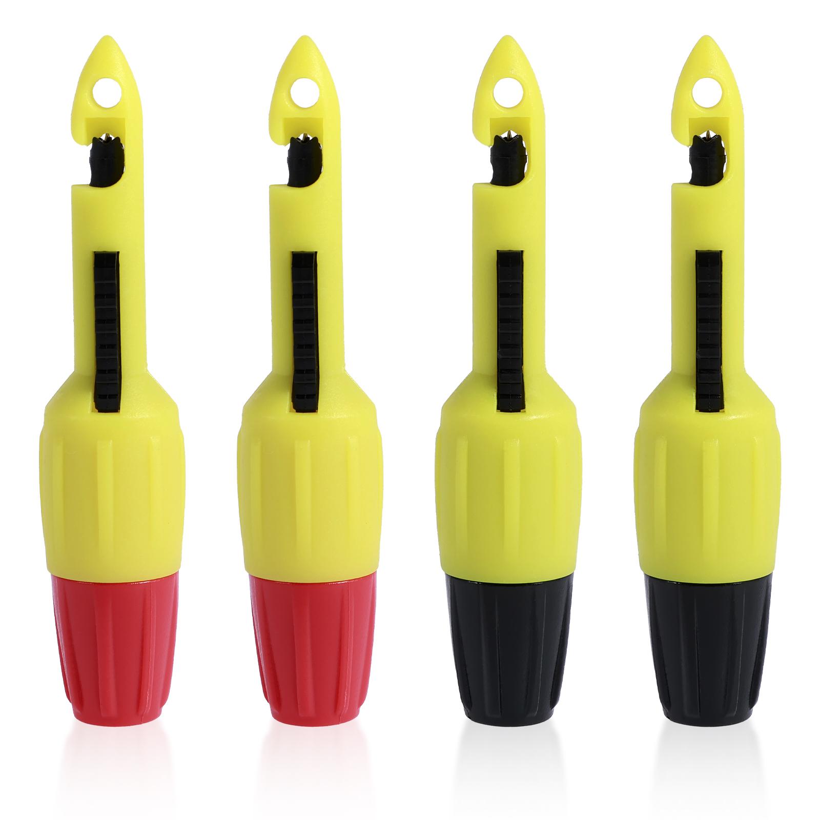 

4Pcs Wire Piercing Probe Kit 2mm 4mm Portable Insulation Piercing Clip Wire Piercing Testing Tool for Multimeter Voltmeter