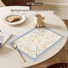 High-End Waterproof PVC Table Mat: Chinese Style, Oil-Proof, Heat-Resistant, No-Wash, Ins Style Tableware