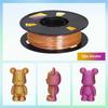 Silk Dual Color PLA Filament 1.75mm 3D Printer Bi-Color Filament 1kg (2.2lbs) PLA Silk 2 In 1 Colors PLA Filament