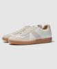 Daonato German Military Pigskin Sneakers+5Cm (White)