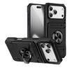 Applicable To iPhone17ProMax Alliance Armor Melting Mobile Phone Case Apple 16Pro Card Holder 15 Protective Case