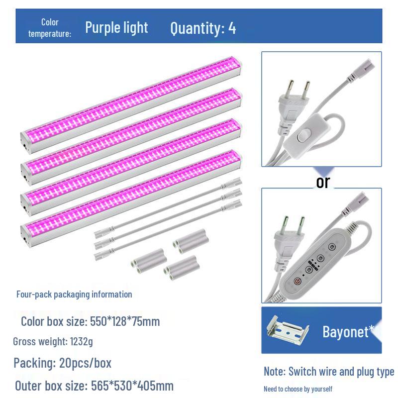 Full Spectrum LED Grow Light for Seedlings, Flowers, Vegetables, and Succulents
