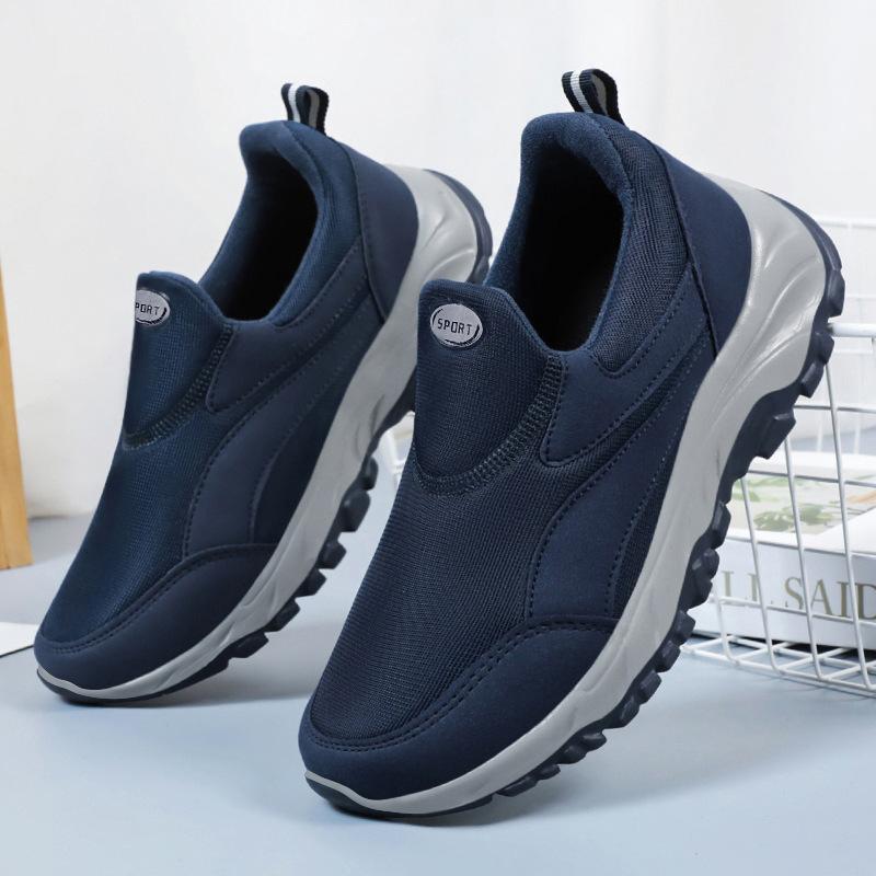 Men's shoes Walking shoes Comfortable platform sneakers Lightweight and versatile outdoor breathable casual shoes