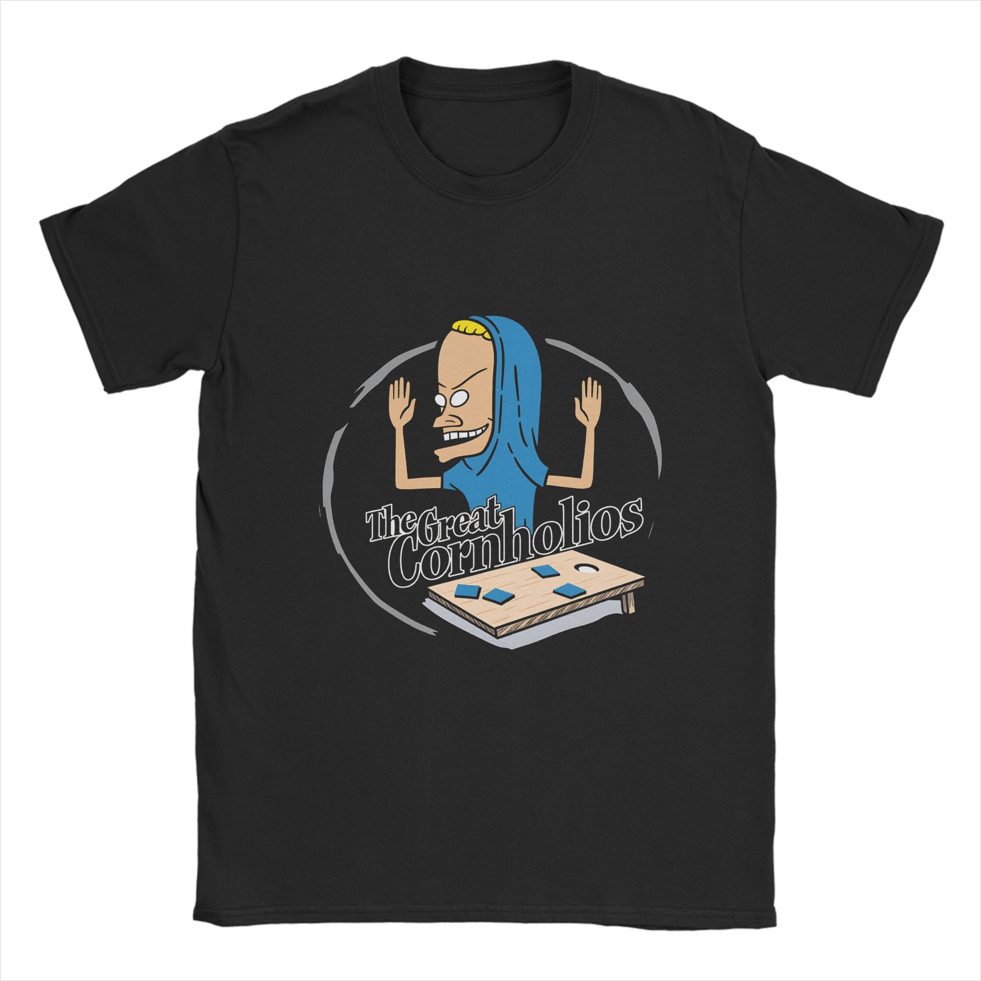 

Crazy Beavis and Butthead T-Shirts Men O Neck Cotton T Shirt Short Sleeve Tee Shirt Original Tops - Men s Summer Cotton Grap... S разноцветный
