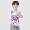 Duoduo Jia Boys' Tie-Dye Cotton Short Sleeve T-Shirt