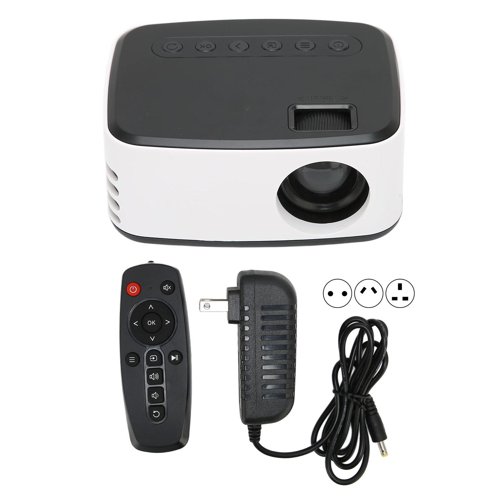 

Мини-проектор с разрешением 1920x1080, зумом высокой четкости, портативным беспроводным зеркальным отображением, Wi-Fi P