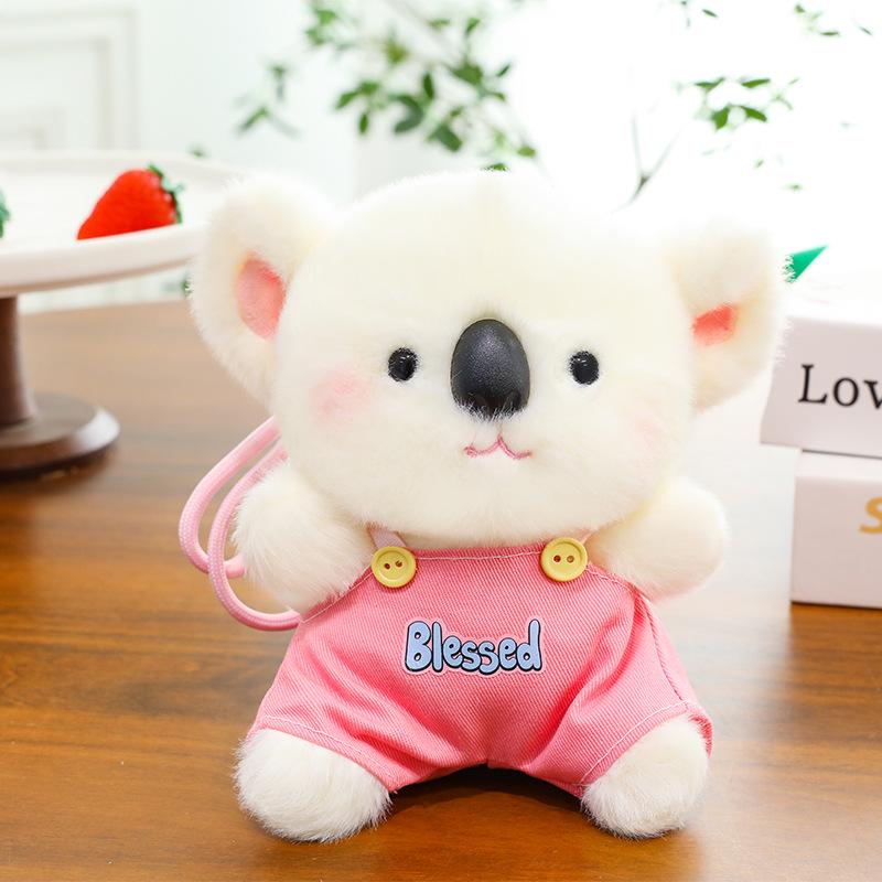 Versatile Koala Series Plush Rabbit Doll: Cute Bag Charm & Gift