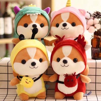 Creative Squirrel Doll Cute Mutable Dinosaur Plush Toy Doll Send Female Birthday Gift Doll