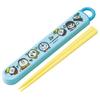 Skater Chopsticks and Chopstick Case Set for Kids, Lunch Box, 16.5cm, Made in Japan, Dishwasher Safe