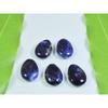 10X14MM Natural Blue Sodalite Almond Shape Cabochon Gemstone 5Pcs Lot 23Cts. A-537
