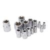 14Pcs E Type Torx Star Bit Socket Set E4‑E24 1 4  3 8  1 2  Drive Repair Tool Kit