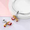Charm Bead Charms copper Plated Rabbit Tomato Sauce Fries Pendants Compatible With Authentic Bracelets Bead Charms Women Jewellery Making Diy