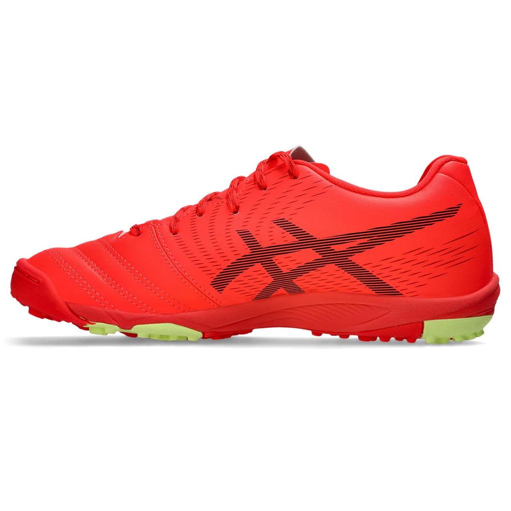 Asics DS LIGHT JR GS TF Soccer Shoes Size 600 Size 2E (1104A053), Unisex, (Flash Red/Black), 24.0 Cm,