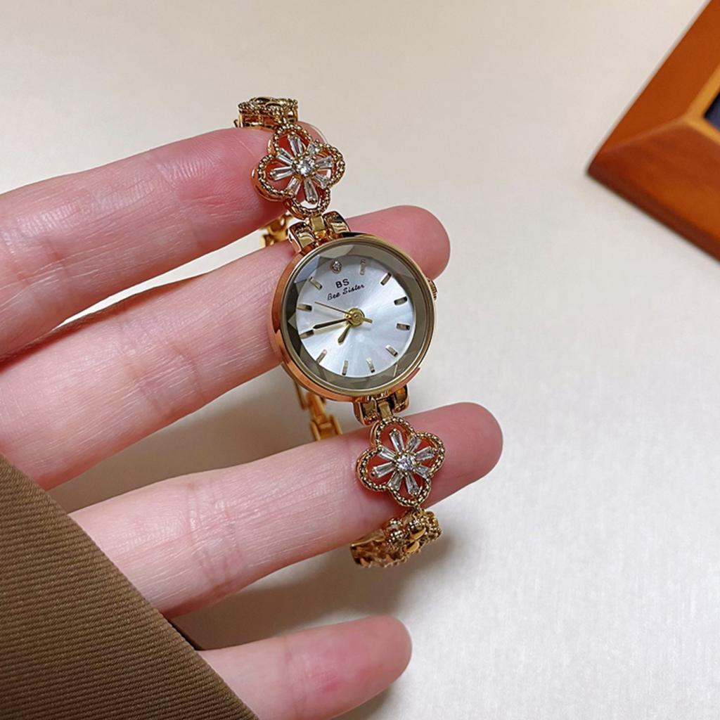 New Elegance Ladies Dress Watches Lucky Gifts For Woman Wrist Waterproof Gold Silver Watch High Quality