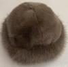 White Imitation Fur Plush Hat Women's Autumn and Winter Thickened Ear Protection Warm Fluffy Bucket Hat Cold Mongolia Hat