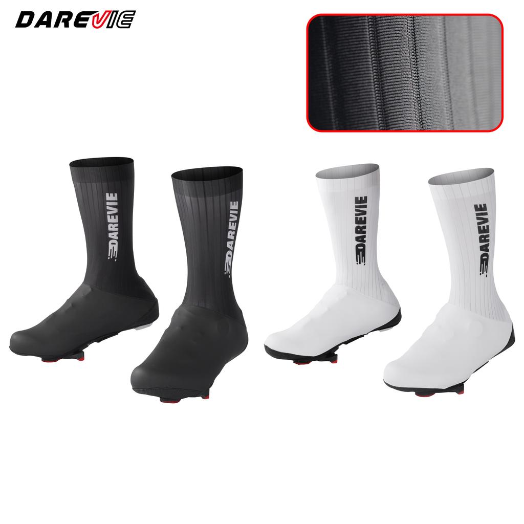 DAREVIE Cycling Overshoes AERO High Speed Quick Dry Cycling Shoes Covers Anti Slip Light Soft Moisture Wicking Shoe Protector