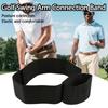 Elastic Golf Swing Training Arm Band Foldable Golf Swing Trainer Golf Swing Training Aid  For Women