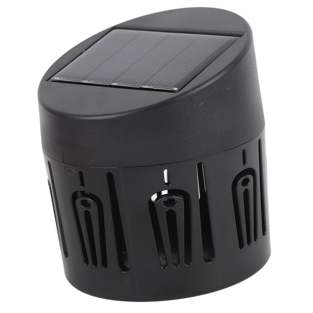 2 Pcs Solar Wall Light Flower Theme Decorative Water Proof Solar Fence Lamp for Backyard Yard Stair