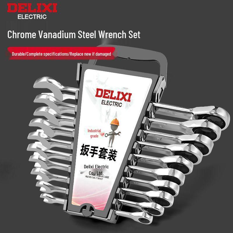 Obousměrná ráčna Sadu oboustranných klíčů - Rychlé šetření práce, Otevřený a Očkový konec, Nářadí pro autoopravy.