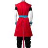 Dbs Heroes: Universe Mission Time Patrol Saiyan Son Goku: Xeno Zeno Red Goku Kakarot Outfit Cosplay Costume R