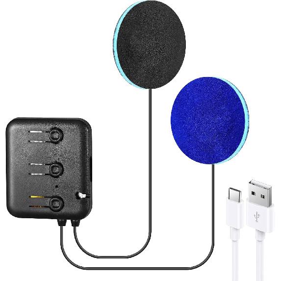 Bluetooth-модуль V5.4 Ультратонкий 3 мм Замена стереодинамиков, Динамик-подушка с микрофоном, DIY гарнитура, Для наушников для сна, Шапка, Боковая часть повязки на голову