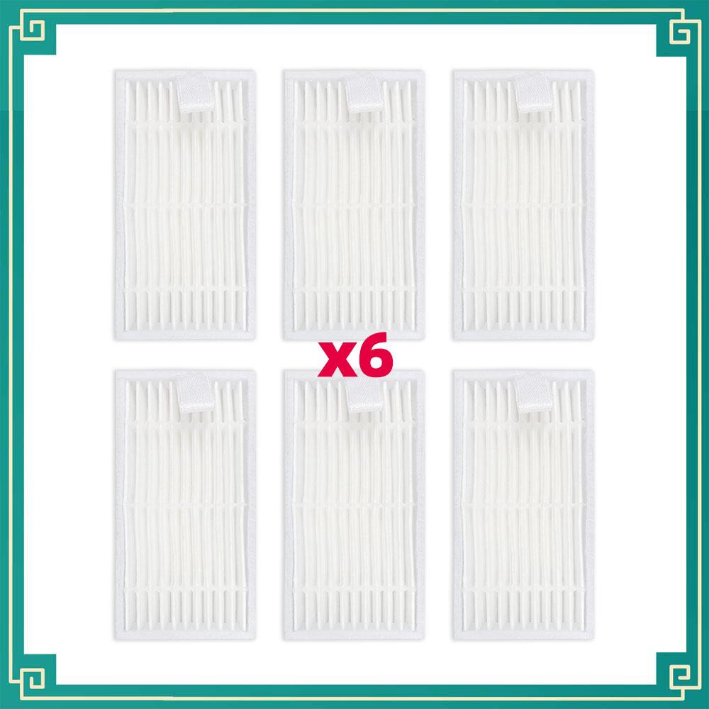 Vhodné pro iLife V9 / V9 Pro / G9 / G9 Pro / A12 Pro Náhradní díly Boční kartáč HEPA filtr Mopovací utěrka Prachový sáček Příslušenství