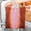 Kuchyňská utěrka 10PCS oboustranná utěrka na nádobí je nemastná drátěnka na čištění Super absorpční čisticí utěrka z mikrovlákna