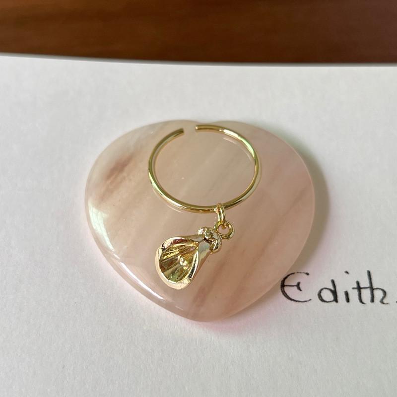 Design Modern Rhinestone Butterfly Clover Ring For Women Adjustable Size Perfect For Wear Daily