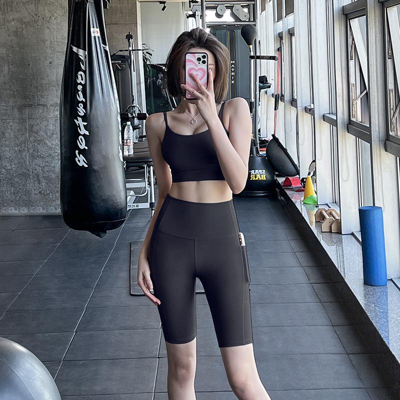 

Эластичные шорты для йоги с завышенной талией «Акула» для велоспорта и других видов спорта L