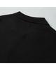 WORTHWHILE MOVEMENT Two-Sided Knit Polo Shirt (Black)