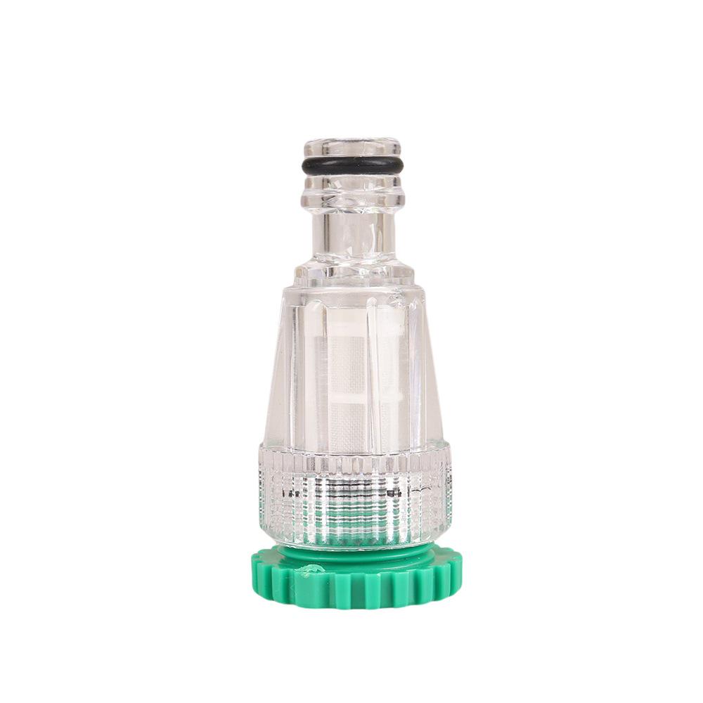 Durable Transparent Water Inlet Filter for Car Wash: Anti-clogging, Anti-rust, Quick Connect Nipple