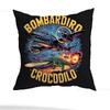 ITALlAN Brainrot Creative Pillow Case Anti-dustmite Pillowcase Invisible zipper silky short plush Sofa cushion cover