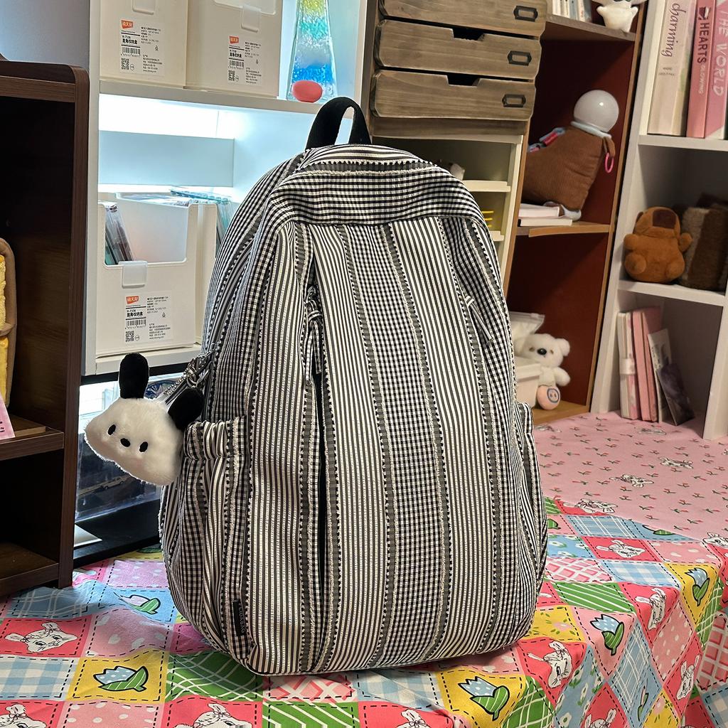 Schoolbagins Style High-value Schoolbag Female Niche Junior High School Girl High School Student Backpack Female Primary School Student Cute Backpack