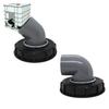 Tampa de Tampa para Tambor IBC de Tonel com Filtro de Nylon com Respiro Tampa Plástica para Tambor de Ton Tampa para Tanque Tote Acessório de Respiro